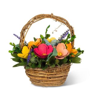 Rustic Flower Basket